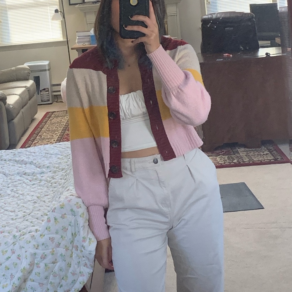 Cropped cardigan